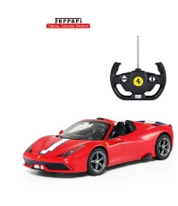 Imagine Masina cu telecomanda Ferrari 458 rosie scara 1 la 14