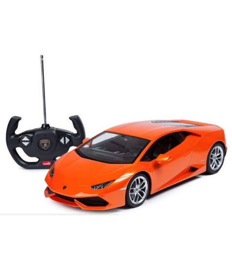 Imagine Masina cu telecomanda Lamborghini LP610-4 portocalie scara 1 la 14