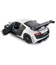 Imagine Masinuta metalica Audi R8 alb scara 1 la 24