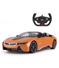 Imagine Masina cu telecomanda BMW I8 portocalie scara 1 la 12