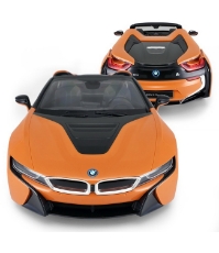 Imagine Masina cu telecomanda BMW I8 portocalie scara 1 la 12