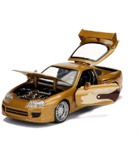 Imagine Fast and Furious Toyota Supra 1995 scara 1:24