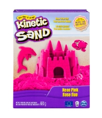 Imagine Nisip Kinetic Deluxe Culori Neon 680Grame Roz