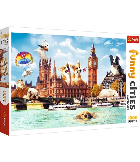 Imagine Puzzle Trefl 1000 Catelusi la Londra
