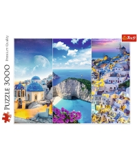 Imagine Puzzle Trefl 3000 Vacanta in Grecia