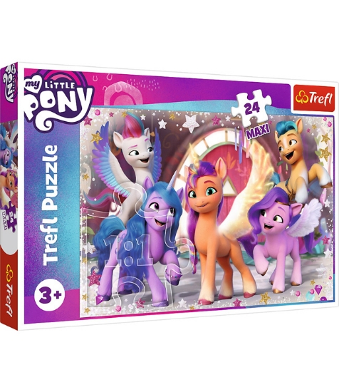 Imagine Puzzle Trefl 24 Maxi My Little Pony - Bucuria Poneilor