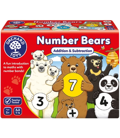 Imagine Joc educativ Numarul Ursuletilor NUMBER BEARS