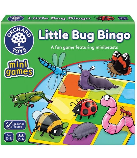 Imagine Joc educativ Bingo Mica Insecta LITTLE BUG BINGO