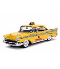 Imagine Yellow Taxi Chevy 1957 Dead Pool scara 1 la 24