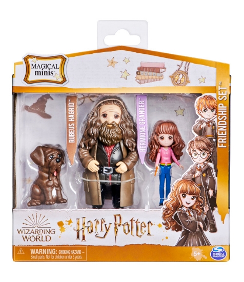 Imagine Harry Potter set 2 figurine Rubeus Hagrid si Hermione Granger