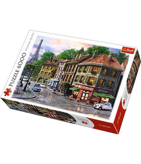 Imagine Puzzle Trefl 6000 Strazile Parisului