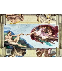Imagine Puzzle Trefl 1000 MIichelangelo,  Creearea lui Adam