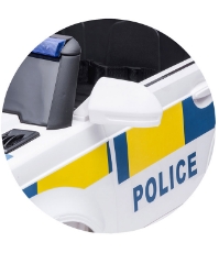 Imagine Masinuta electrica Police SUV white