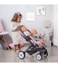 Imagine Carucior pentru papusi Maxi Cosy Quinny Twin roz