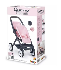 Imagine Carucior pentru papusi Maxi Cosy Quinny Twin roz