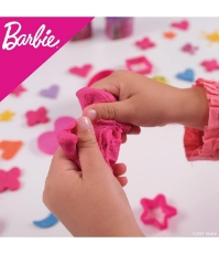 Imagine Plastilina cu sclipici - Barbie