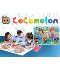 Imagine Puzzle de colorat maxi - Cocomelon si ursuletul (60 piese)