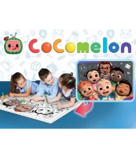 Imagine Puzzle de colorat maxi - Invatam cu Cocomelon (24 piese)