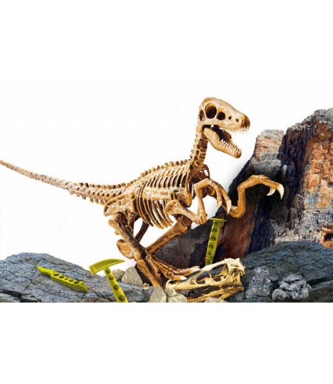 Imagine Experimentele micului geniu - Kit paleontologie Velociraptor