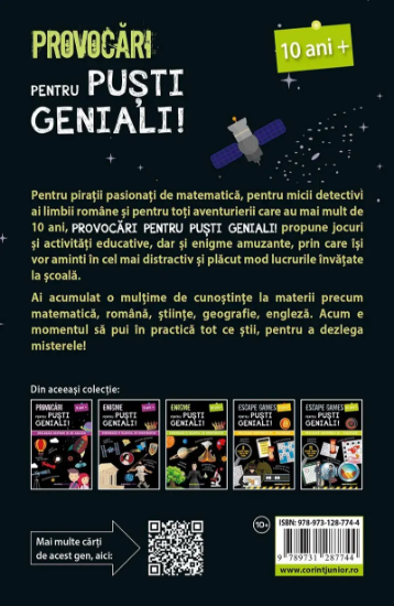 Imagine Provocari pentru pusti geniali – 10 ani