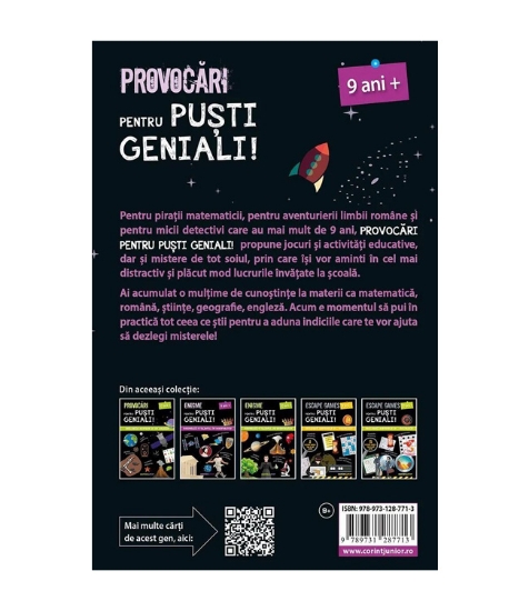 Imagine Provocari pentru pusti geniali – 9 ani