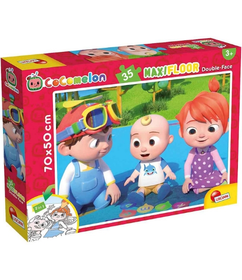 Imagine Puzzle de colorat maxi - Cocomelon (35 piese)