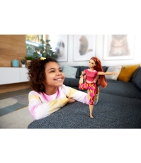 Imagine Papusa Barbie Made to Move roscata