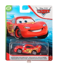 Imagine Masinuta metalica Cars3 personajul Fulger Mcqueen cu roti de Curse