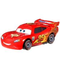 Imagine Masinuta metalica Cars3 personajul Fulger Mcqueen cu roti de Curse