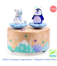 Imagine Cutie muzicala magnetica, Dansul pinguinului cu ursuletul