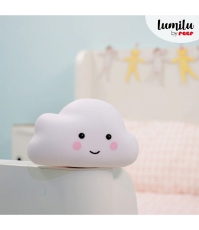 Imagine Lampa de veghe cu LED, cu oprire cronometrata, forma nor, alba, Lumilu Sweet Dreams Cloud, 52250
