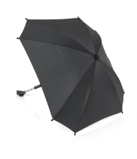 Imagine Umbreluta de soare ajustabila cu protectie solara UV 50+, pentru carucior bebelusi, neagra, ShineSafe Black 84151