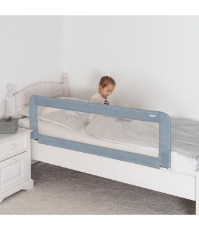 Imagine Bariera protectie anticadere pat copii, lungime 150 cm, albastru-gri, Sleep'n Keep XL 45111
