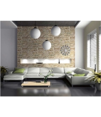 Imagine Ceas de perete analog, creat de designer, model ASTRO, argintiu metalic mat, TFA 60.3008