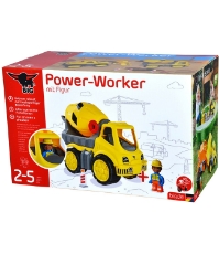 Imagine Camion betoniera Power Worker cu figurina