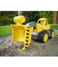 Imagine Buldozer Power Worker Wheel Loader cu figurina