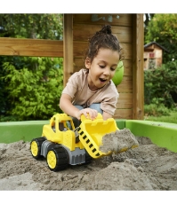 Imagine Buldozer Power Worker Wheel Loader cu figurina