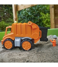 Imagine Masina de gunoi Power Worker Garbage Truck cu figurina