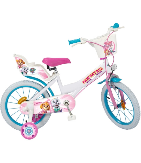 Imagine Bicicleta 16" Paw Patrol Fete