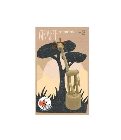 Imagine Set de pictat girafa din lemn, Toys
