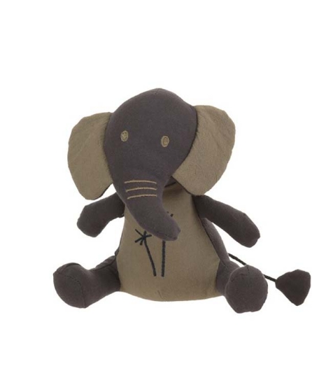 Imagine Elefantul Chloe, jucarie bebe textil