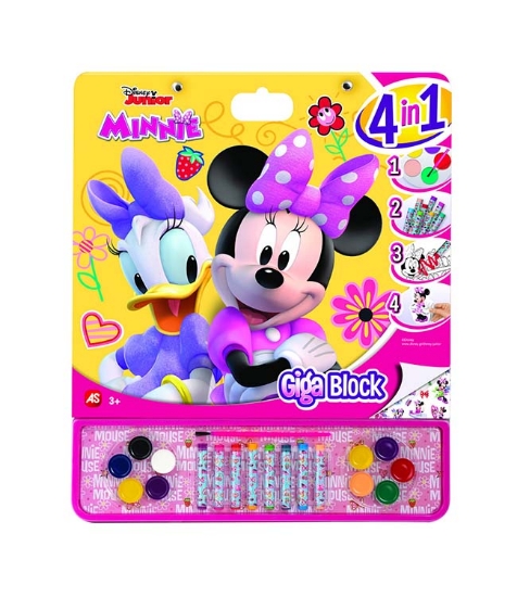 Imagine Minnie set pentru desen Giga Block 4 in 1