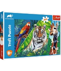 Imagine Puzzle Trefl 300 Animal Planet Uimitoarele animale salbatice