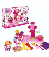 Imagine Masina de inghetata din plastilina MINNIE cu decoratiuni colorate