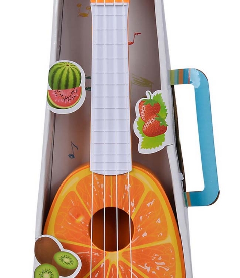 Imagine Instrument muzical Ukulele cu design de portocala