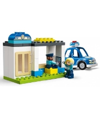 Imagine Lego Duplo Sectie de Politie si Elicopter 10959