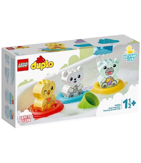 Imagine Lego Duplo distractie la baie Tren cu animale plutitoare 10965