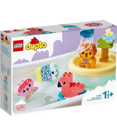 Imagine Lego Duplo Distractie la baie Insula animalelor plutitoare 10966