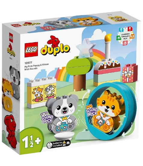 Imagine Lego Duplo Primul meu catelus si primul meu pisoi cu sunete 10977