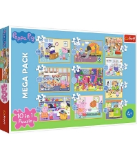 Imagine Puzzle Trefl 1 in 1 Intalneste-o pe Peppa Pig